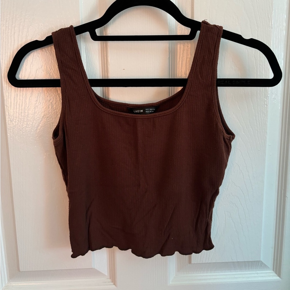 brown tank